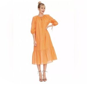 M.D.S Stripes EYELET‎ GARDEN DRESS 0